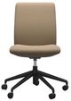 Stressless® by Ekornes® Customizable Laurel Large Low-Back Home Office Chair-1