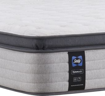 Sealy® Posturepedic® Garner II Innerspring Soft Euro Pillow Top Queen Mattress-1