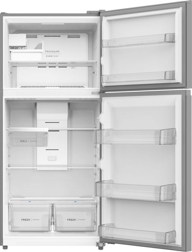 Frigidaire® 30" 18.6 Cu. Ft. Stainless Steel Top Freezer Refrigerator-1