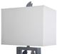 Stylecraft Serene Nautical Silver/White 32" Table Lamp-2