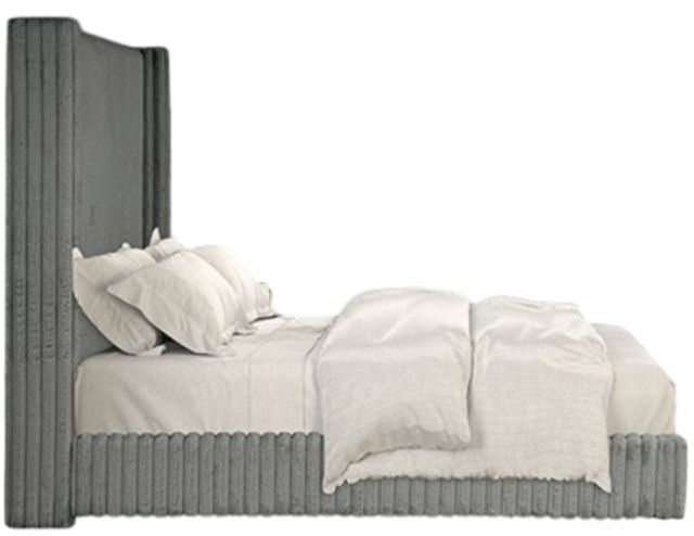 Furniture of America® Cadwell Gray Full Panel Bed-3