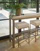 Universal Explore Home™ Oasis Nomad Snow Console Stool-1