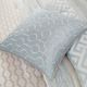 Olliix by Madison Park 7 Piece Aqua King Bennett Comforter Set-4