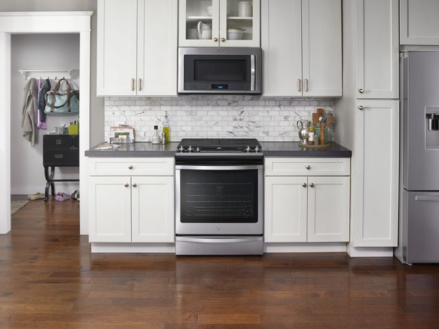 Whirlpool® 30" Stainless Steel Slide In Gas Range-3