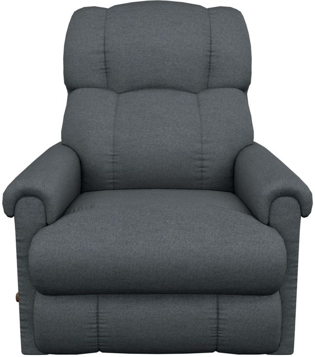 La-Z-Boy® Pinnacle Denim Manual Rocking Recliner-1
