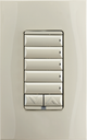 Control4® 120V Light Almond Keypad Dimmer-1