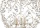 Currey & Company Crystal Bud Silver Granello Orb Chandelier-1