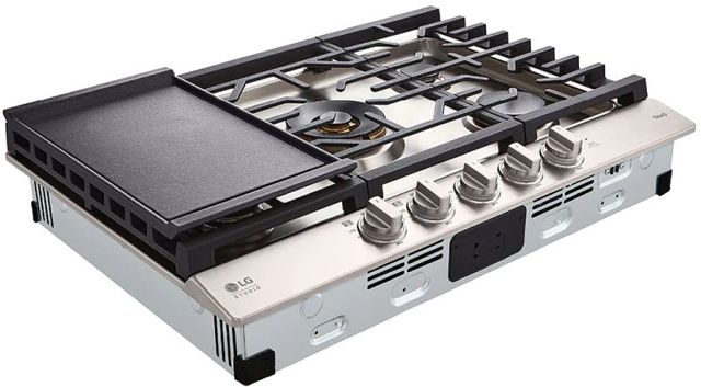 LG Studio 30" Stainless Steel Gas Cooktop -10