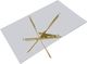 Meridian Furniture Xander Gold 60" Dining Table-3