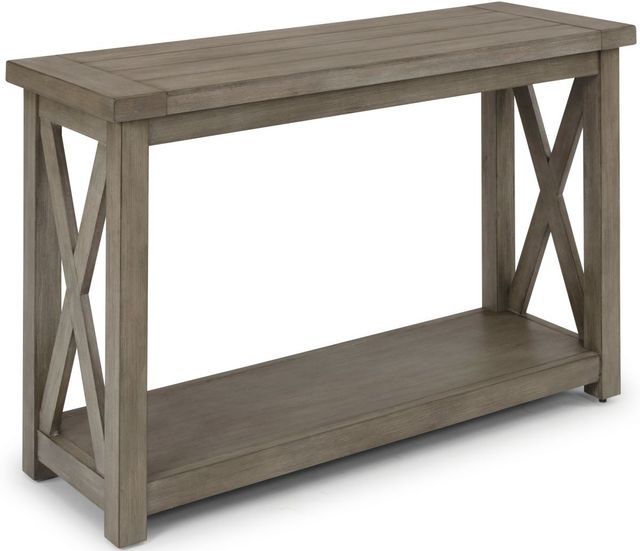 homestyles® Mountain Lodge Gray Console Table-0