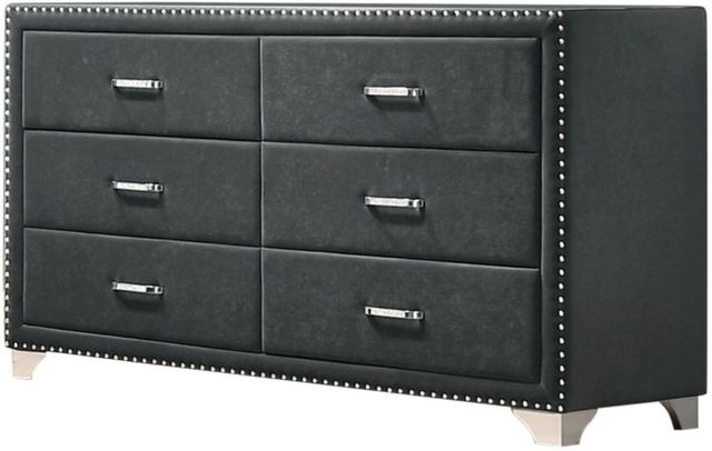 Grey upholstered dresser discount