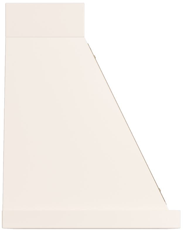 Ilve® Nostalgie II Noblesse 30" Antique White Wall Mounted Range Hood with Noblesse Frame-2