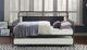 Mazin Furniture Blanchard Matte Silver Daybed With Trundle-2