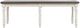 Jofran Inc. Madison County Brown/Vintage White Dining Bench with Knockdown-2