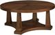 Signature Design by Ashley® Rustic Plains Warm Brown Round Cocktail Table-0