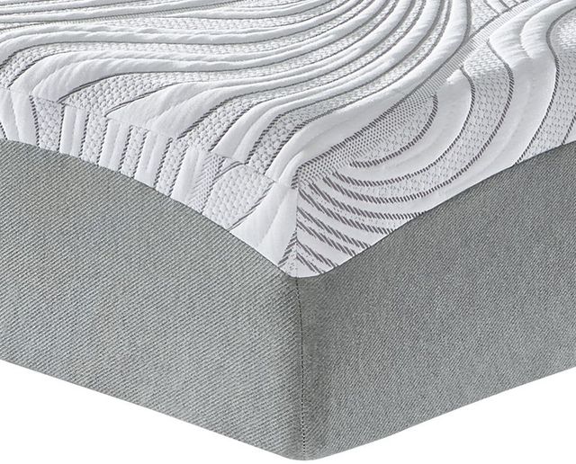 Sierra Sleep® By Ashley® 12" Memory Foam Medium Tight Top King Mattress in a Box-1