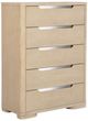 Coaster® Ladera 5-Piece Cream/Light Elm California King Bedroom Set-5