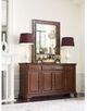 Kincaid Furniture Hadleigh Cherry Framed Decorative Mirror-2