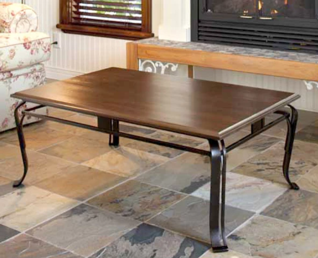 Forge Design Sevane Rustic Brown Coffee Table-0