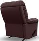 Best® Home Furnishings Customizable Brosmer Leather Space Saver® Manual Recliner with Heat and Massage-3