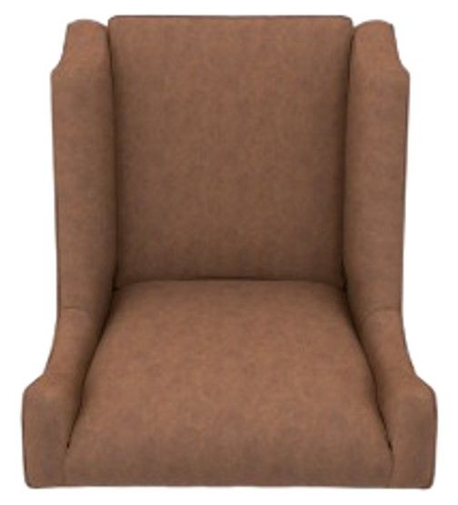 Best® Home Furnishings Customizable Keatling Leather Accent Chair with Dark Walnut Legs-4
