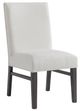 Elements International Breckenridge Black/Snow Dining Side Chair-0