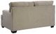 Signature Design by Ashley® Stonemeade Taupe Loveseat-3