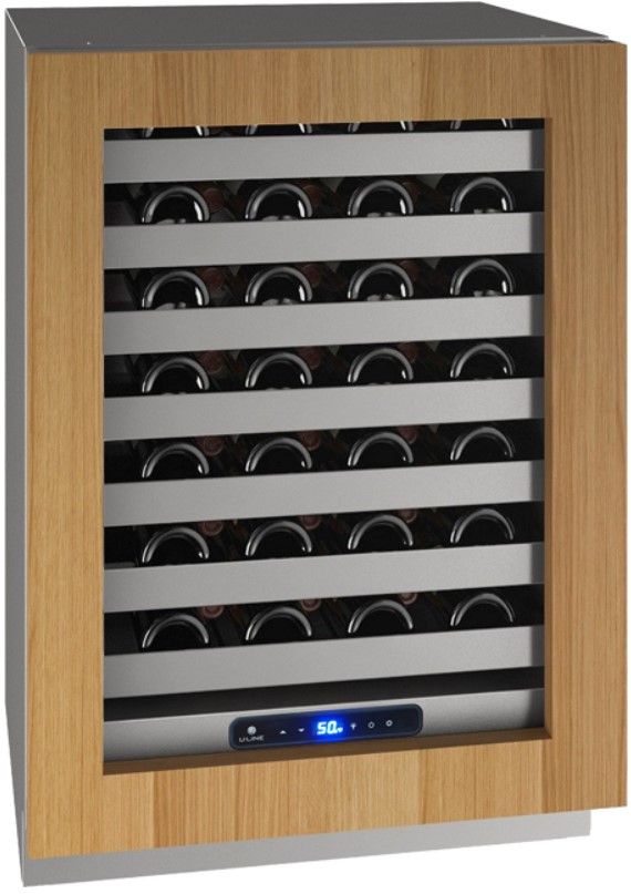 U-Line® 24" 5.5 Cubic Feet Stainless Steel Beverage Center-0