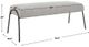 Uttermost® Jacobsen Black/Gray Bench-2