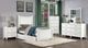 Furniture of America® Lycoris 4-Piece White Full Bedroom Set-0