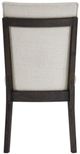 Emerald Home Sutton Place Brown/Creamy White Upholstered Dining Side Chair-5