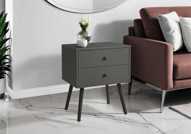 Monarch Specialties Inc. Grey End Table -2