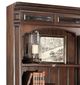 Aspenhome® Sheffield Warm Rubbed Brown Door Bookcases-2