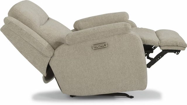 Flexsteel® Magnus Power Rocking Recliner with Power Headrest-1