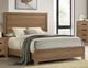 Furniture of America® Panelli 4-Piece Walnut Queen Bedroom Set-1