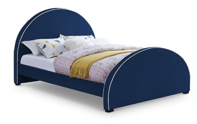 Meridian Furniture Brody Navy Full Bed-0