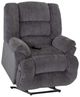 Franklin™ Stockton Badge Charcoal 3-Way Chaise Power Lift Recliner-1