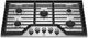 Whirlpool® 36" Stainless Steel Gas Cooktop-0