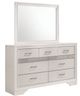 Coaster® Miranda White Dresser Mirror-3
