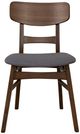 Liberty Furniture Space Savers Gray/Satin Walnut Panel Back Side Chair-2