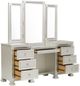 Homelegance® Bevelle Silver Vanity Dresser and Mirror-4