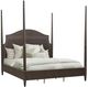 Pulaski™ Asher Park 4-Piece Piano Brown King Poster Bedroom Set-1