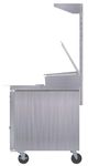Hoshizaki 2-Piece 46" Stainless Steel Single Overshelf Kit-1