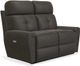 La-Z-Boy® Douglas Charcoal Leather Power Reclining Loveseat-1