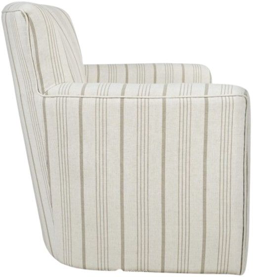 Jofran Inc. Blakely Beige Swivel Accent Chair-3