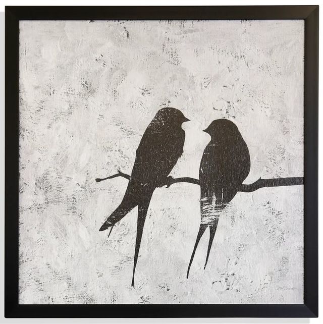 Stylecraft Black/Off-White Wall Art-0
