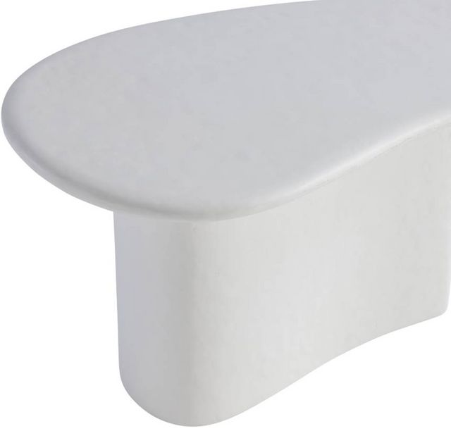 Bernhardt Fresco Chalky White Concrete Outdoor Accent Table-3