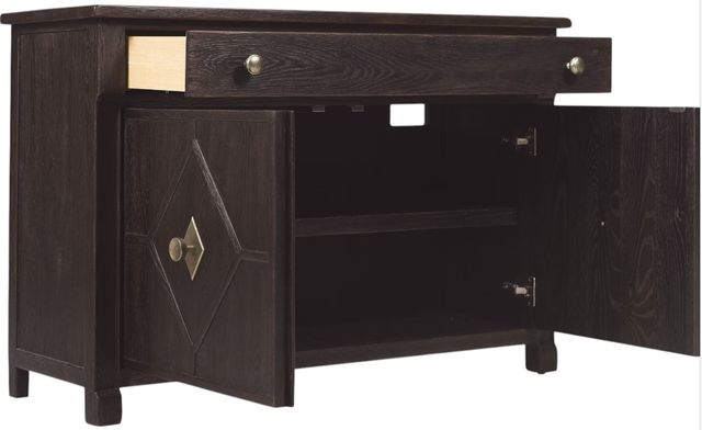 Hooker® Furniture Driftwood Burnt Timber Hall Chest-3