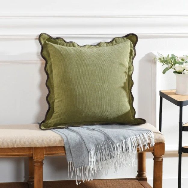 Stylecraft Tamara Day Green 22" Designer Pillow-1