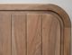 International Furniture Direct Mezquite Brown Queen Panel Bed-1